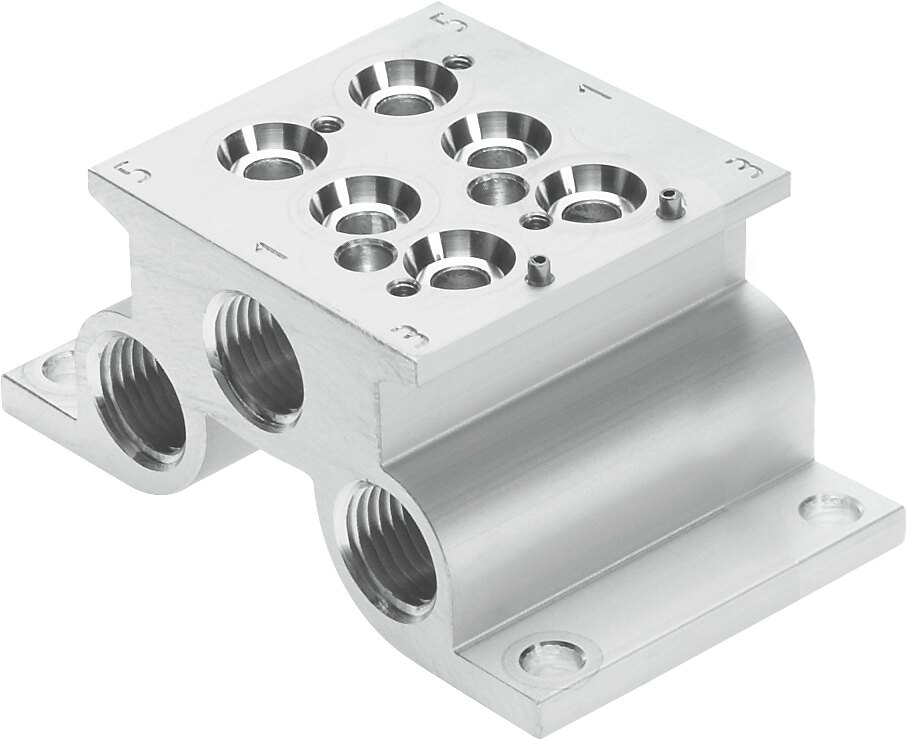 Anschlussblock CPE14-PRS-3/8-2-NPT - Festo 550079