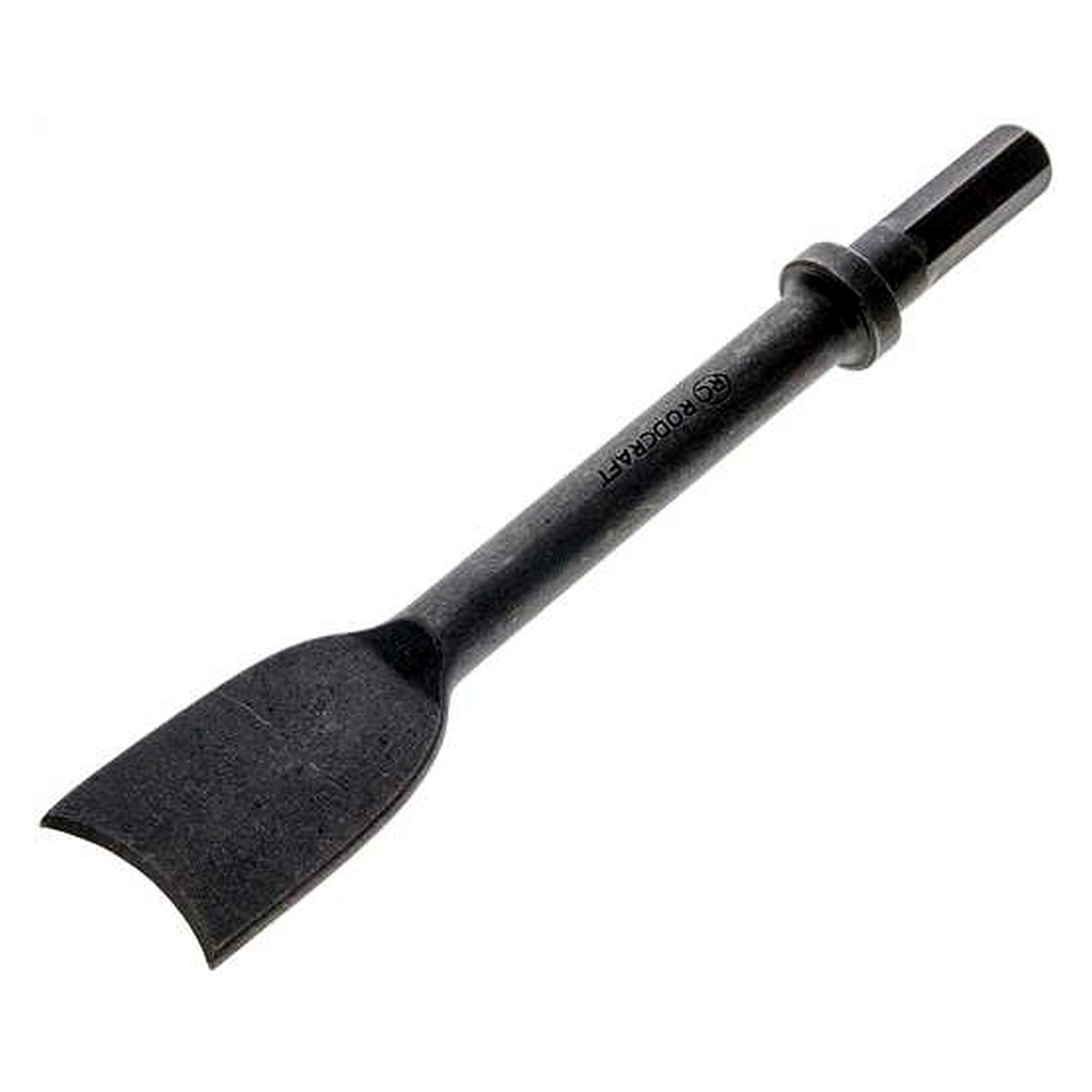 Spot weld cutting chisel (length: 140 mm, width: 30 mm), hexagon 11.0mm