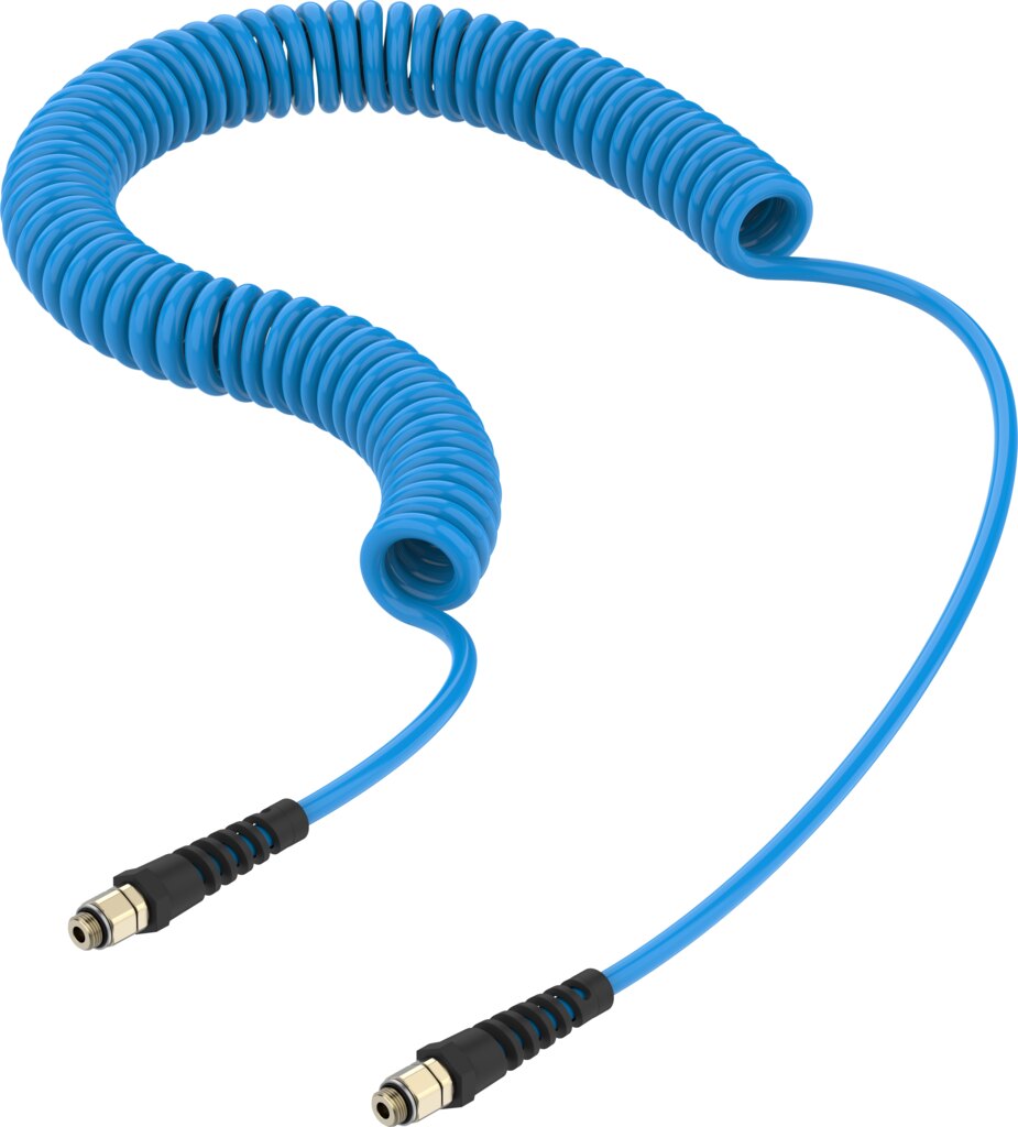 Spiral plastic tubing PUN-12X2-SG-4,8-BL-3/8 - Festo 533466