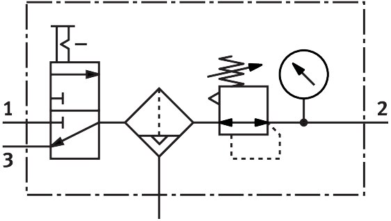 Wartungsgeräte-Kombination MSB6-3/8:C3:J2-WP - Festo 8233036