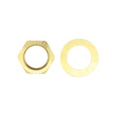 Riegler 100831.Nut M20x1.5 and washer, for series »Standard«