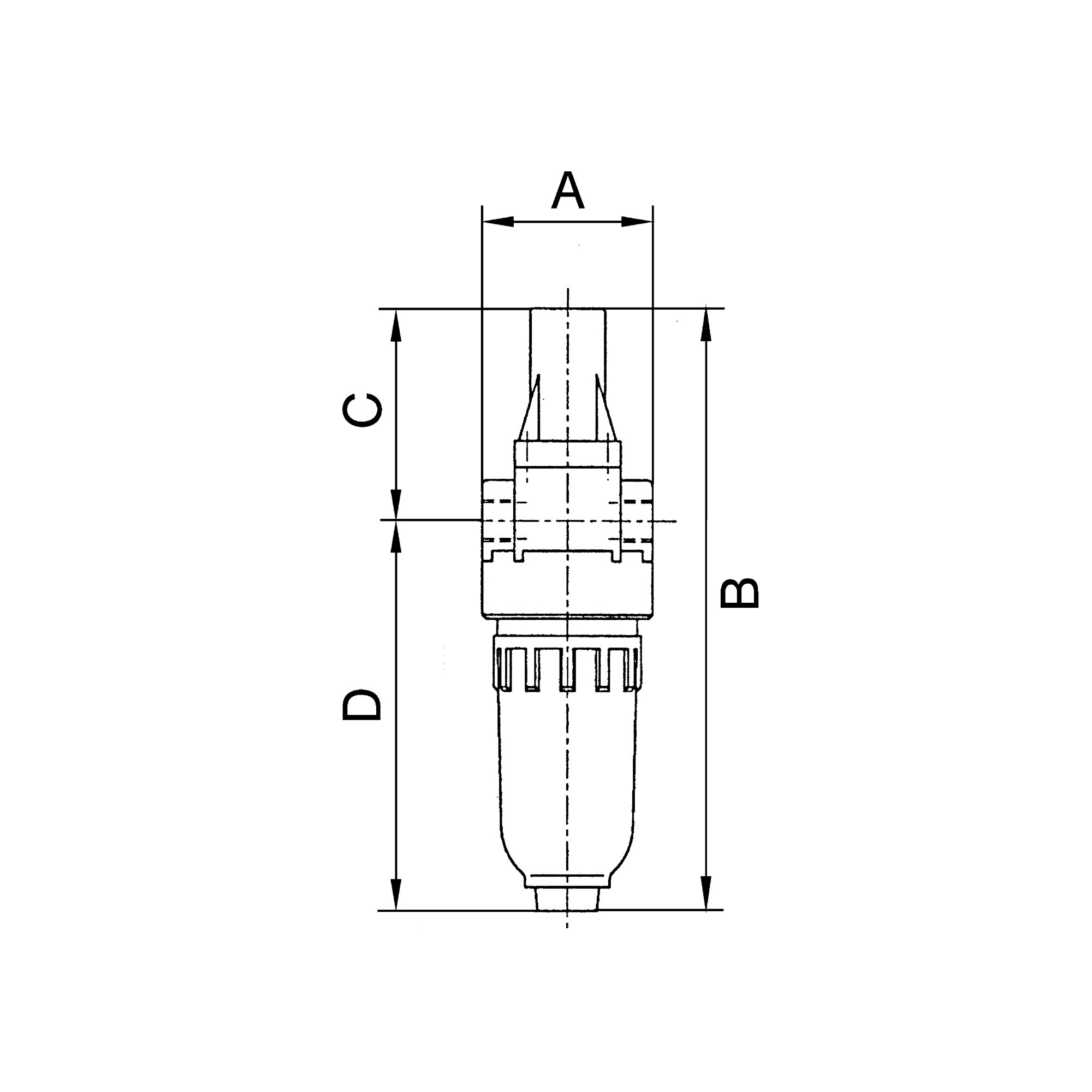 Nebelöler »Standard-mini«, mit Metallbehälter, BG 0, G 1/8 - Riegler 100792