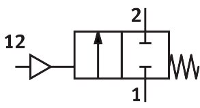 Schrägsitzventil VZXF-L-M22C-M-B-N114-310-M1-V4V4T-80-10 - Festo 1002556