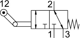 Rollenhebelventil VMEF-KT-M32-M-N18 - Festo 8047105