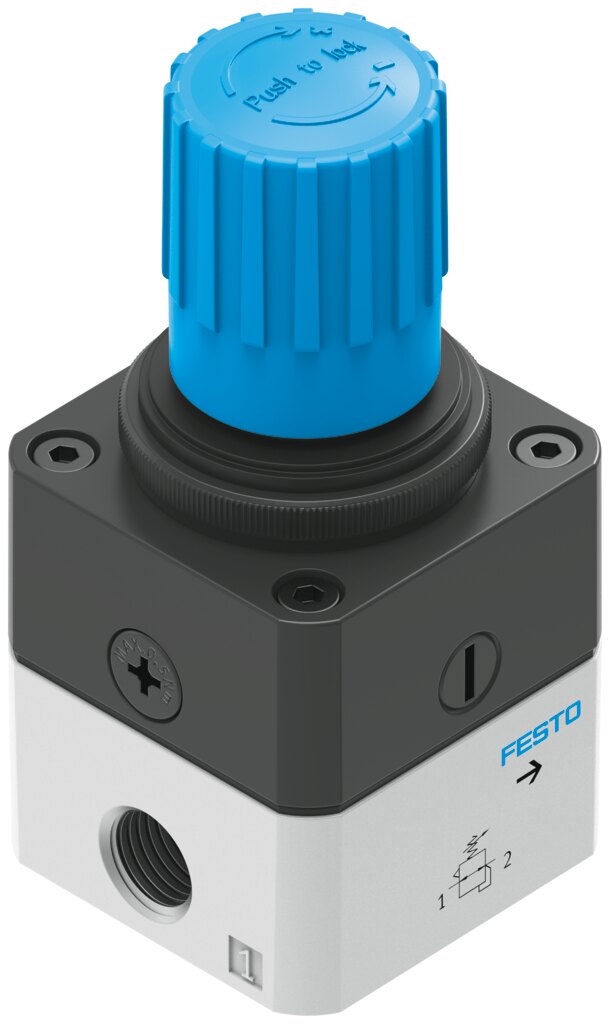 Precision pressure regulator LRP-1/4-2.5-F1A - Festo 8196141