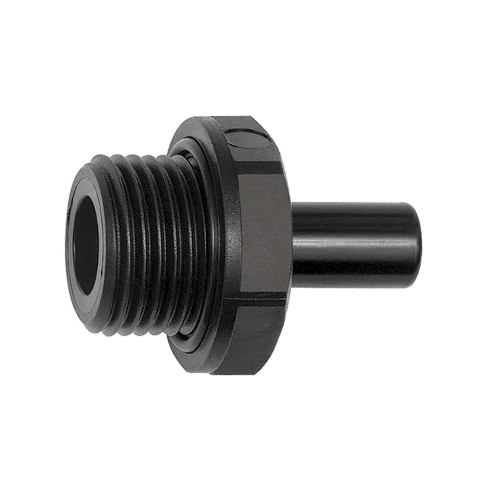 Riegler 136506.Screw-in support POM, G 3/8, for hose exterior Ø 15 mm