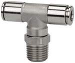 Riegler 110414.Push-in T-fitting, rotating, R 1/8 o., for hose exterior Ø 8 mm