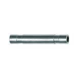 Riegler 142789.Plug nipple »metallica«, hose exterior Ø 8, nickel-plated brass