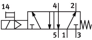 Magnetventil VUVG-L18-M52-M-G14-P1 - Festo 8033554