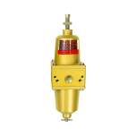 Riegler 101218. Präzisionsfilterregler, buntmetallfrei, G 1/4, 0,1 - 3 bar