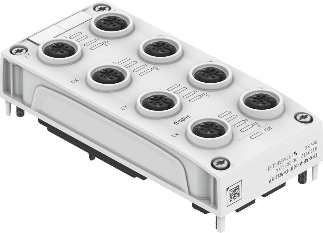 Digitales Eingangsmodul CPX-AP-A-16DI-D-M12-5P - Festo 8129112