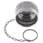 Staubschutz für Stecker Flat-Face Kupplung, Baugröße 8