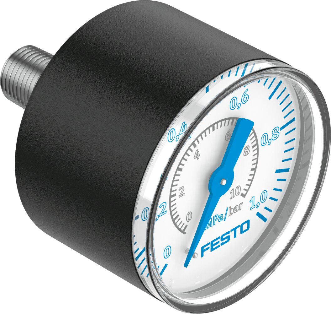 Pressure gauge PAGN-40-1M-G18PA - Festo 8037109