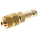 Parker KSK 3 NW2,7. Kupplungsstecker (NW2,7) 4,3x3mm Schlauch, Messing