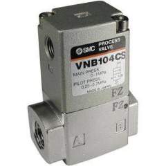 SMC EVNB102CS-F10A. VNB (Accionamiento neumático), Válvula de proceso para regulación de caudal
