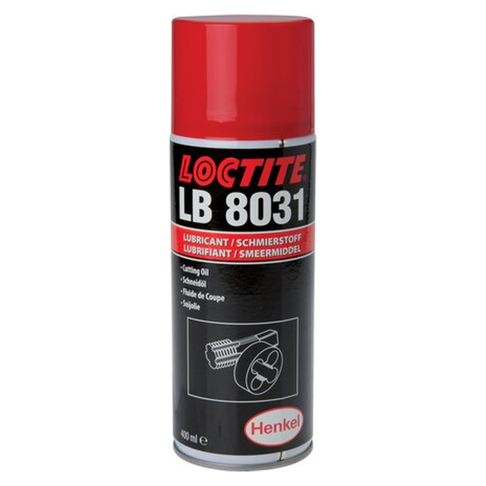 LOCTITE Schneidöl, 400 ml Spraydose, Fräsen, Drehen, Werkstattzubehör