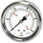 Riegler 116330.Glycerine pressure gauge »pressure line« G 1/4, 0-25 bar/360 psi