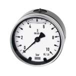 Riegler 102215.Glycerine pressure gauge, rear centric, G 1/4, 0 - 1 bar, Ø 63