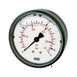 Riegler 102101.Glycerine pressure gauge, rear centric, G 1/4, 0 - 25 bar, Ø 63