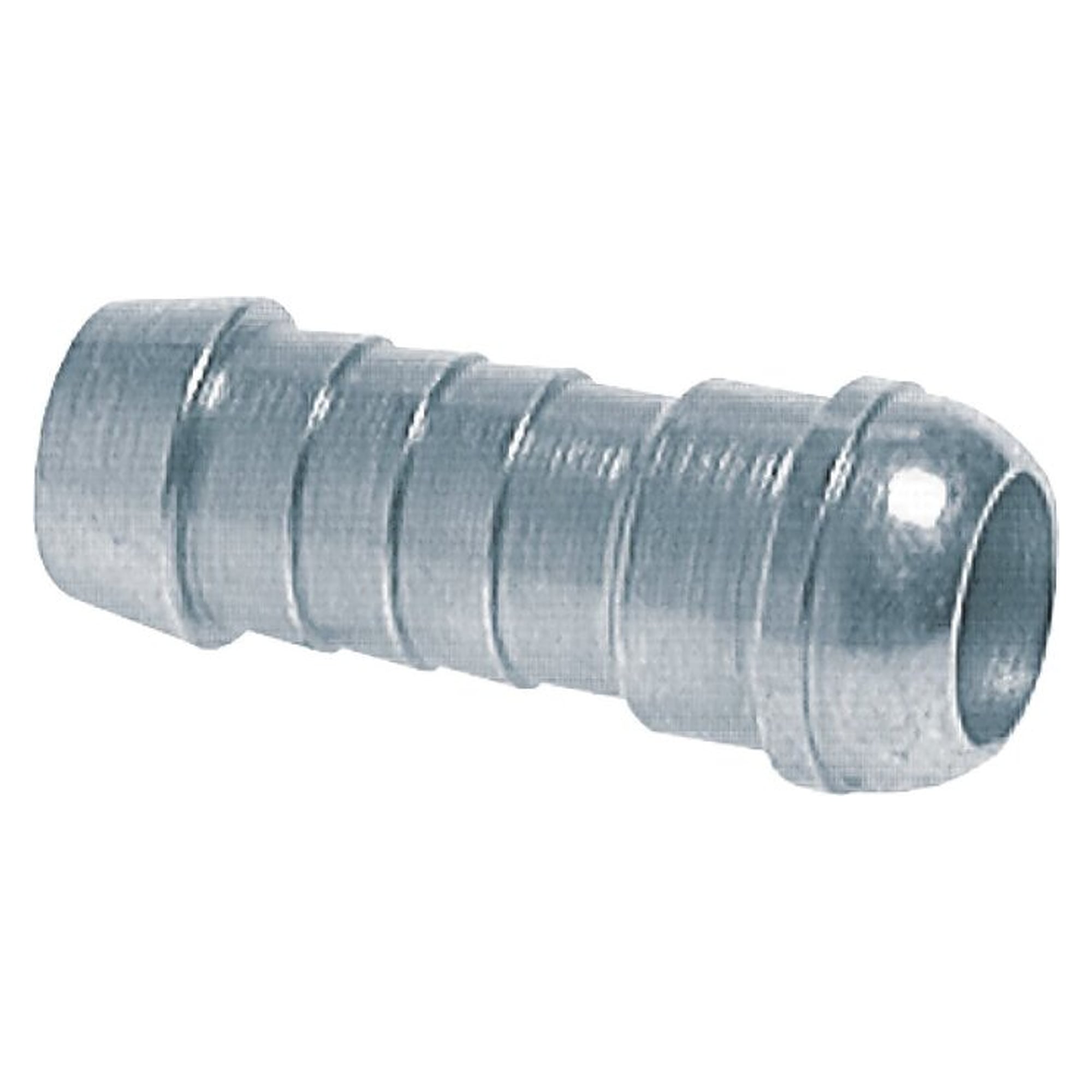 Schlauchnippel,60°-Dichtkegel,21 - 22mm für M 30x1,5 -G 1", Stahl verzinkt