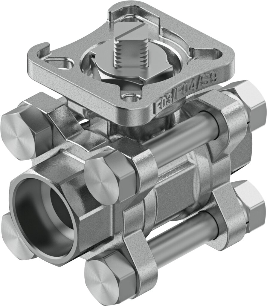 Kugelhahn VZBE-1/2-WA-63-T-2-F0304-V15V15 - Festo 8089040