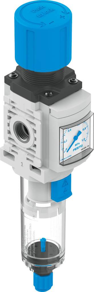 Filter regulator MS4-LFR-1/4-D6-E-P-M-AG-MPA-F1A-B - Festo 8175798