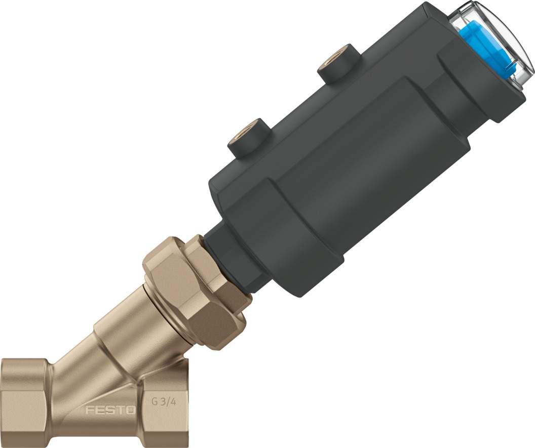Schrägsitzventil VZXA-A-TS7-1/2"-M6-B1T-16-K-46-17-PR-PM - Festo 8111598