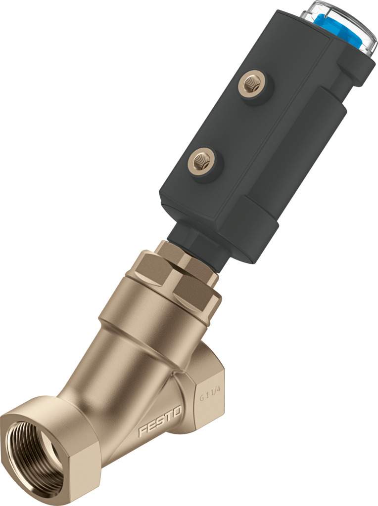 Angle seat valve VZXA-B-TS7-1 1/4"-M2-B1T-4.4-K-46-17-PM - Festo 8111609