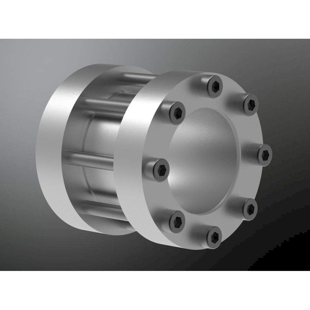 KTR 87005060100. Clampex 700-60x100 B=93mm, Ta=41Nm, T=2260Nm