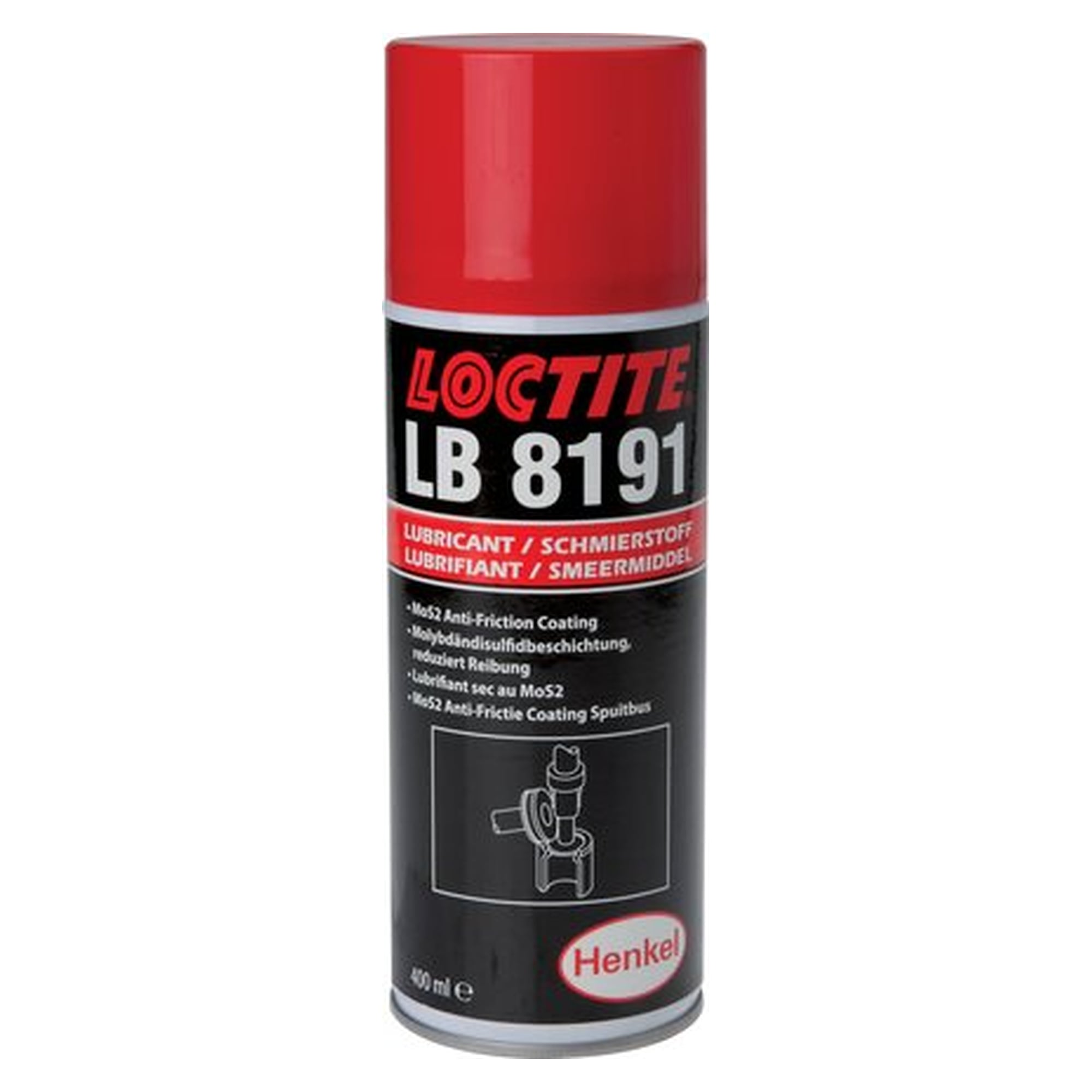LOCTITE Trockenschmierstoff, 400 ml Spraydose, für Industrie und Instandhaltung