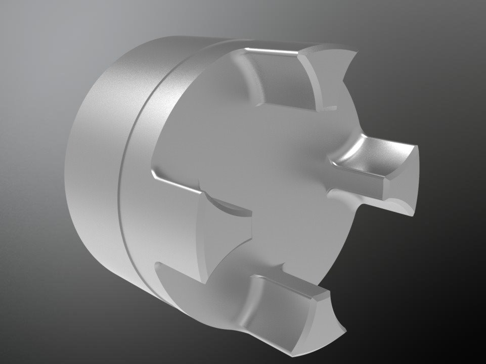 KTR 550385100040. Rotex GS 38 ST-H hub unbored 