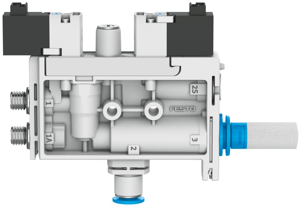 Vakuumsaugdüse OVEL-7-L-15-P-VQ6-UA-C-A-V1PNLK-H3 - Festo 604110