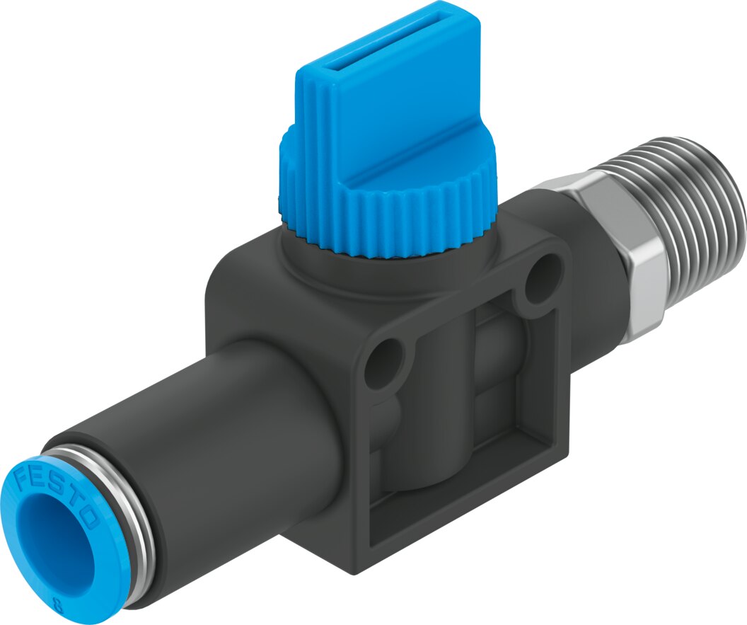 Shut-off valve HE-3A-3/8-QS-3/8-U - Festo 190875