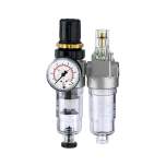 Riegler 100798. Wartungseinheit 2-tlg. »Standard-mini«, PC-Behälter, BG 0, G 1/4