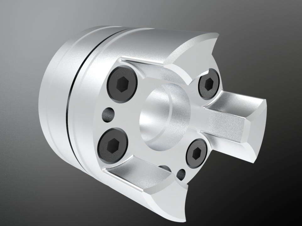 KTR 550197151590. Rotex GS 19 AL-H Spannringnabe light 6.0 D.15H7 