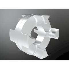 KTR 550240941850. Rotex GS 24 ZR3 intermediate pipe LR=1850 bonded