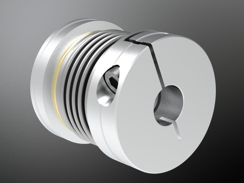 KTR 580380181201. Toolflex 38 S-PI TEIL 1 KLEMMN. mit BALG D.12F7 O.NUT/ PI-STECKNABE VERBÖRDELT BALG 4-WELLIG