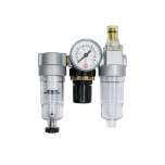 Riegler 100801. Wartungseinheit 3-tlg. »Standard-mini«, PC-Behälter, BG 0, G 1/8