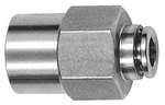 Riegler 135091.Straight push-in fitting, G 1/8 i., for hose exterior Ø 4 mm