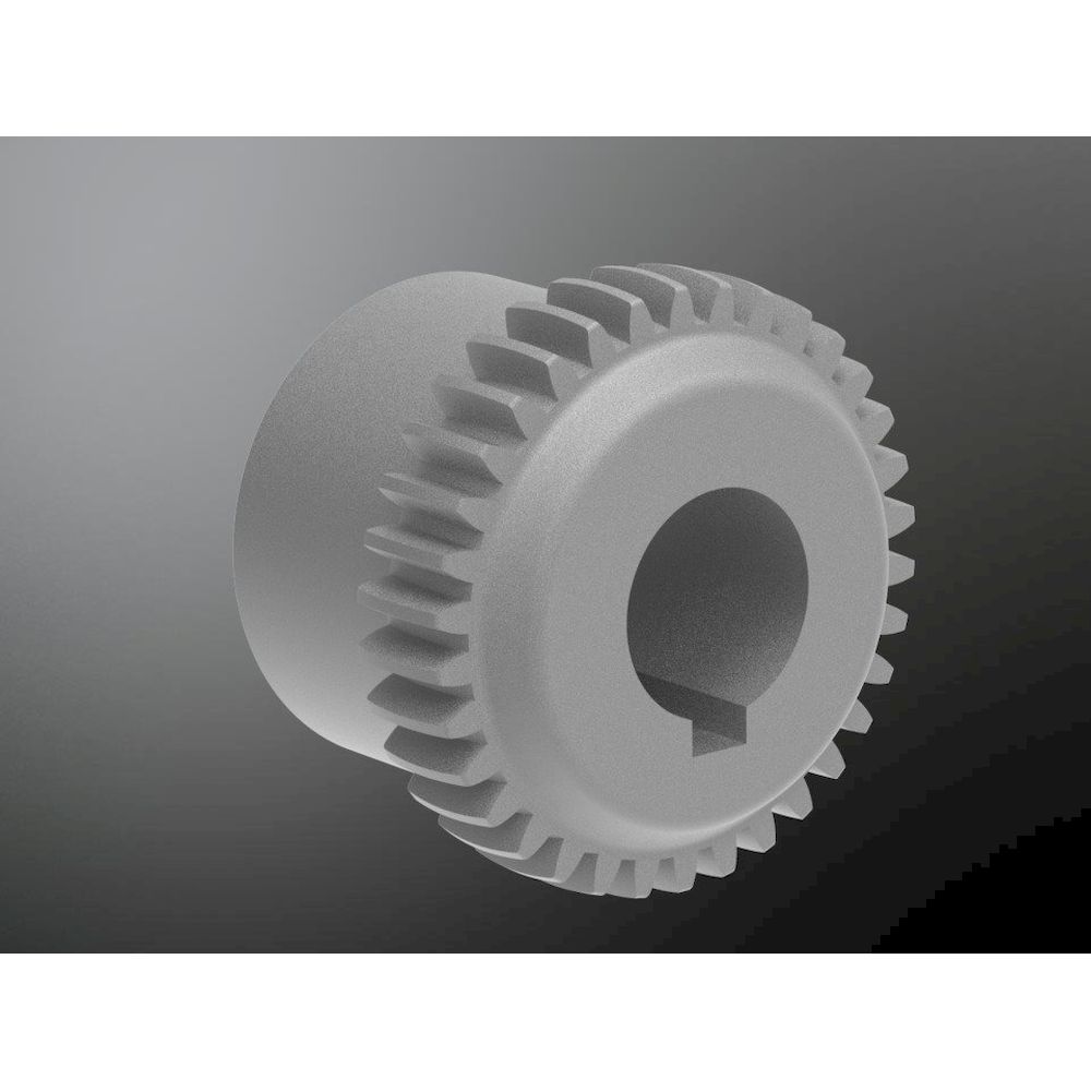 KTR 10192001700. BoWex 19 SINT Hub Ø17H7 keyway to DIN 