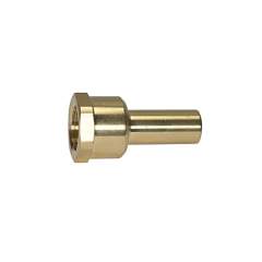 Riegler 114077.Screw-on supports, brass, IT, 3/4 BSP, for pipe exterior Ø 22 mm