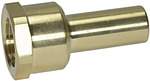 Riegler 114076.Screw-on supports, brass, IT, 1/2 BSP, for pipe exterior Ø 15 mm