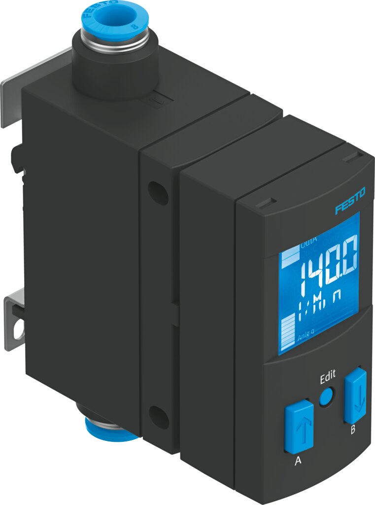 Flow sensor SFAB-200U-WQ10-PNLK-PNVBA-M12 - Festo 8162831