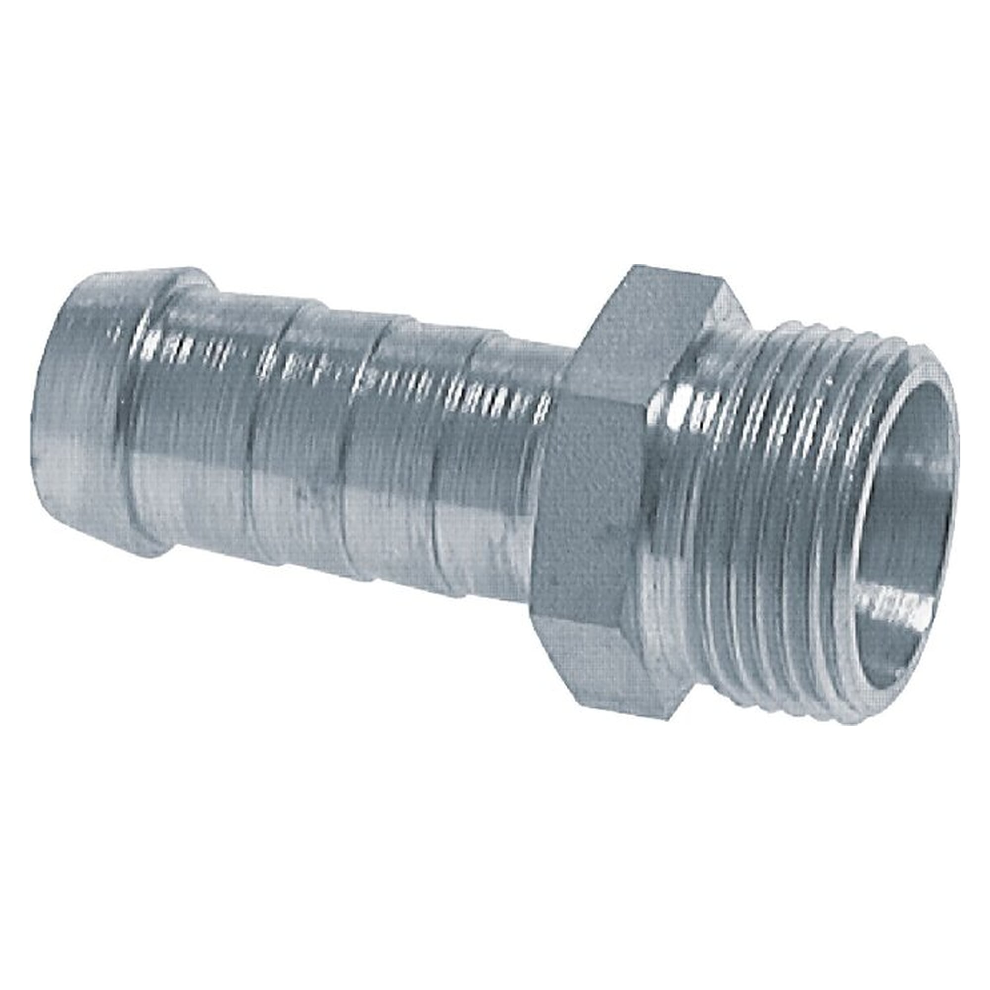 Schlauchnippel 10 L (M16x1,5), 9 - 10mm, Stahl verzinkt, DN 8 mm