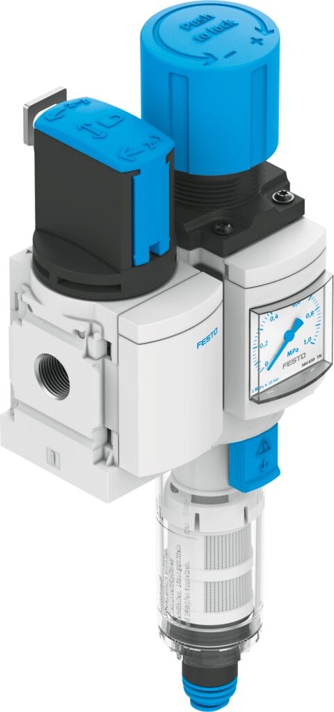 Wartungseinheit MS4-EM1FR-1/4-D6-C-P-VC-AG-MPA-WPE-B - Festo 8098377