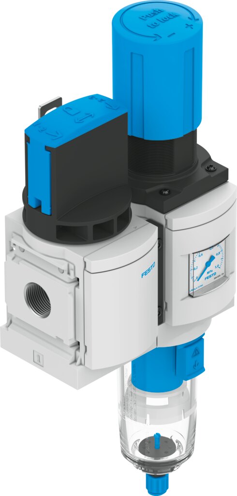 Service unit MS6-EM1FR-1/2-D6-E-P-M-AG-MPA-WP-F1A-B - Festo 8176530