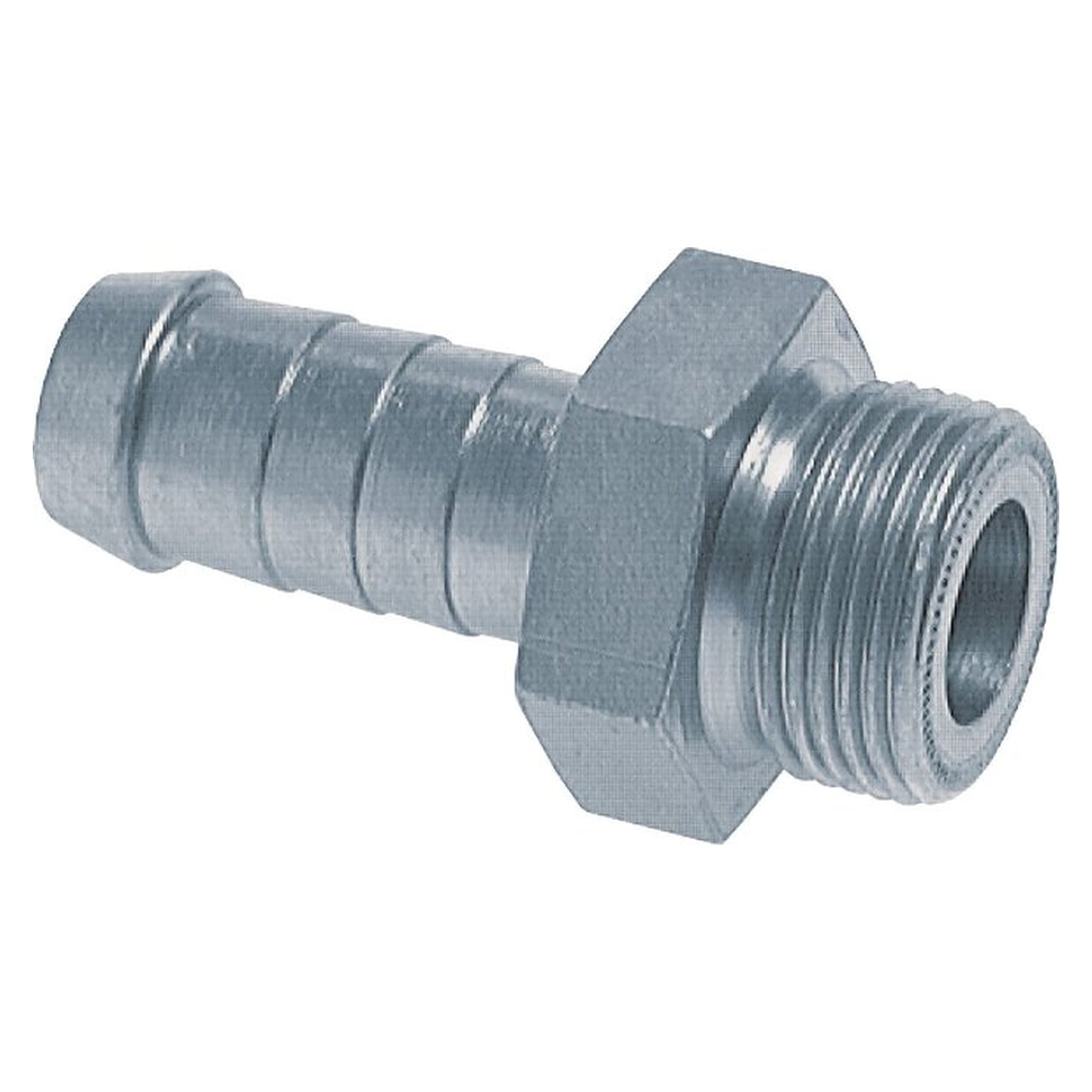 Hose nipple M 26x1.5 male thread (flachdichtend), 17 - 18mm