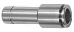 Riegler 135284.Straight push-in connector with plug nipple 8 mm, reducing