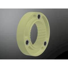 KTR 10481601253. BoWex 48 FLE-PA flange Ø125 DO=Ø100 Z=3XØ11