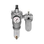 Riegler 174099. Wartungseinheit 2-tlg. »Standard«, mit PC-Behälter, BG 4, G 1